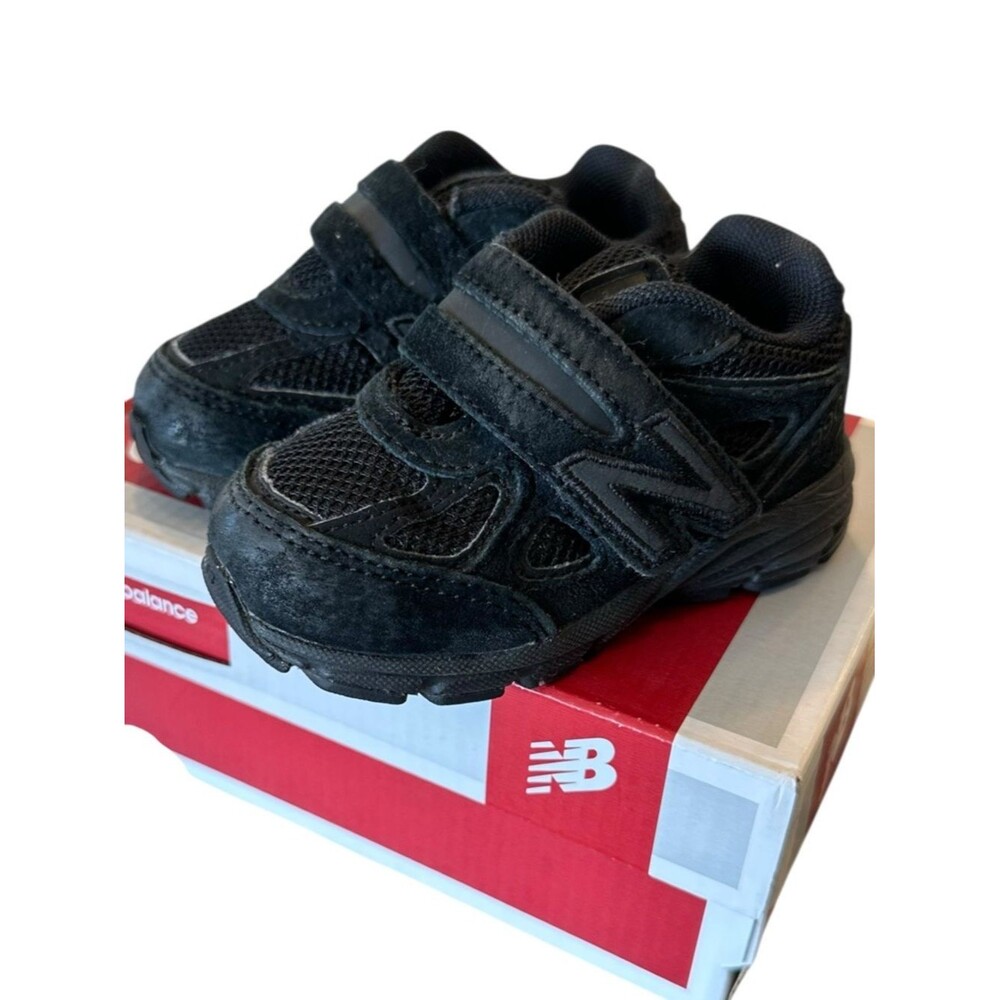New Balance 990 Baby Toddler Size 4 / 4c Black Athletic Sneakers Shoes